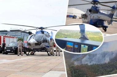 DVA POŽARA U SELIMA KOD JAGODINE! Helikopteri gase vatru! (FOTO, VIDEO)