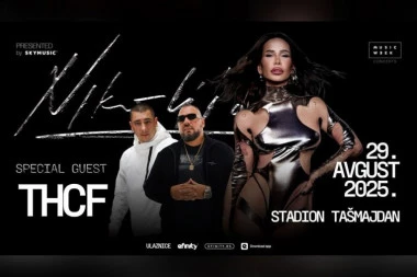 Nikolija otkrila još jednu VELIKU TAJNU! THCF STIŽE NA TAŠ!  “Milo moje” UŽIVO na prvom solističkom koncertu 29. avgusta