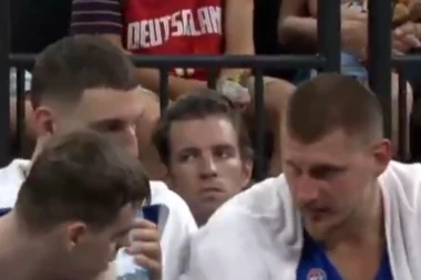 NIKOLA JOKIĆ ZAMERIO TOPIĆU JEDNU STVAR! Bivši košarkaš Zvezde odmah skočio i REAGOVAO! (VIDEO)