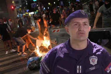 OBRATIO SAM SE GRAĐANIMA DA BIH SPREČIO SUKOBE! Snimak komandanta Repca s protesta obišla svet: "Nosili su štangle, motke, letve..." (VIDEO)