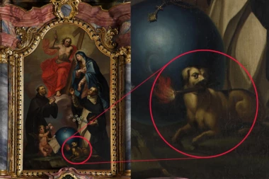 OVAJ DETALJ SA IKONE VELIKOG SVECA JE MNOGIMA PROMAKAO: Nije slučajno tu, a majci svetitelja se javio u snu (FOTO)