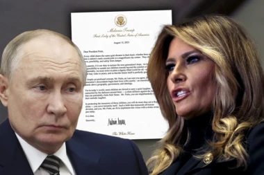 PISMO KOJE JE POTRESLO SVET: Melanija Tramp apelovala na Putinovu čovečnost - jedan potez pera menja sve!