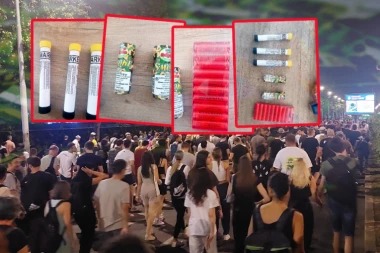 HOĆE ONI RAT, ALI NAROD NEĆE! Blokaderi u Nišu spremali haos, naoružali se do zuba, ali IZVISILI!  (FOTO/VIDEO)