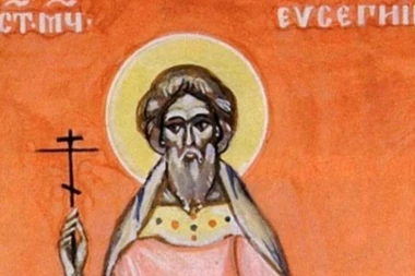 ON JE PRVI VIDEO KRST KOJI SE JAVIO CARU KONSTANTINU: Danas je Sveti sveštenomučenik Evsignije!