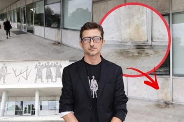 PRVE FOTOGRAFIJE TITOVOG MUZEJA NAKON EKSPLOZIJE! Bacio Molotovljev koktel, pa ubrzo uhapšen: "Obezbeđenje je odmah reagovalo" (FOTO, VIDEO)