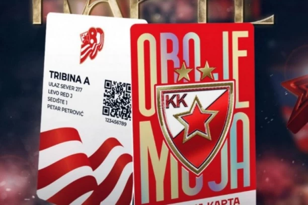 ZVEZDA MERIDIANBET OBJAVILA CENU SEZONSKIH KARATA: Evo kolika je razlika u odnosu na Partizan