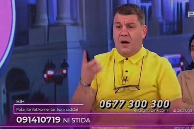 Ivan Marinković zove policiju u emisiji