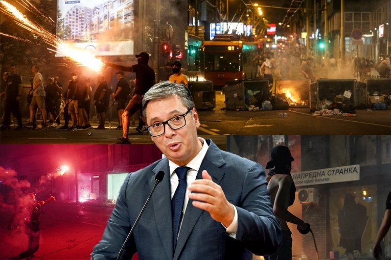 "OVO ŠTO RADE JE PROTIV SVAKOG OD VAS!" Vučić o blokaderima-nasilnicima: "Banda vlada ulicama, zemlja nam je u velikoj opasnosti" (VIDEO)