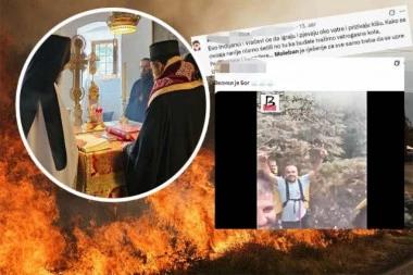 KIŠA UGASILA POŽARE U CRNOJ GORI! Antisrpski mediji ismevali molebane SPC za zaustavljanje stihije, a onda ostali bez reči!