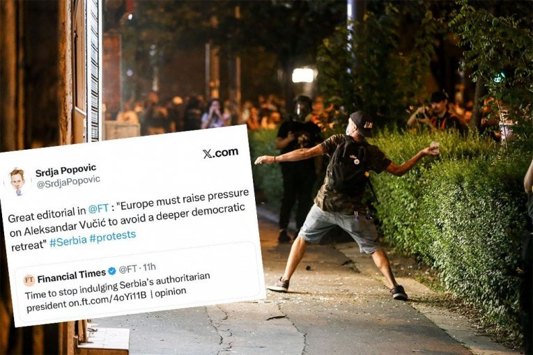 VIŠE I NE KRIJU ŠTA STVARNO STOJI IZA DIVLJAŠTVA! Obojeni revolucionar priznao: Vodimo kampanju da srušimo Srbiju, da na vlast dovedemo blokadere