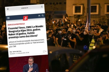 HOĆE DA ZAPALE BEOGRAD KAO KIJEV 2014! Hrvati i NATO mediji žele i pozivaju na novi Majdan i rat u Srbiji!