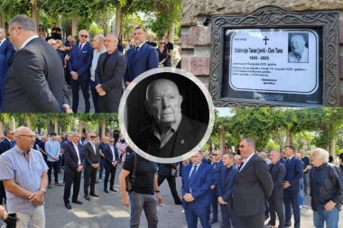 EMOTIVNE SCENE NA NOVOM GROBLJU: Fudbalske legende došle na poslednji pozdrav velikog Den Tane! (FOTO)