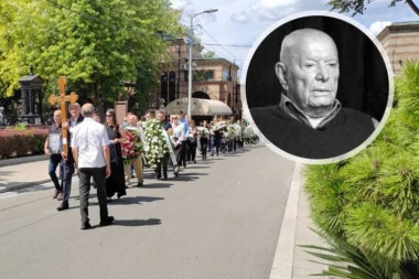 SAHRANJEN LEGENDARNI DEN TANA: Na večni počinak ispraćen uz hor - ogroman broj velikana mu odao poslednju počast! (FOTO, VIDEO)