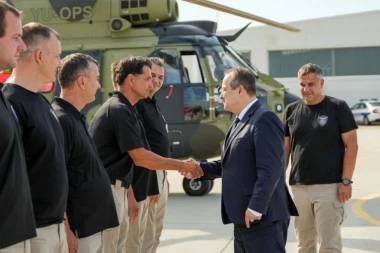 DAČIĆ DOČEKAO HEROJE! “Pokazali su požrtvovanje i hrabrost!”