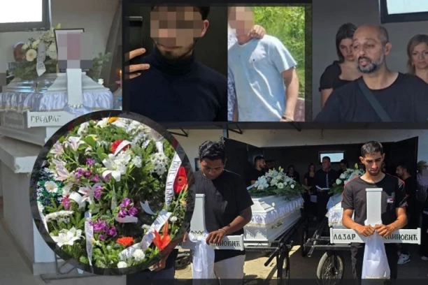 "BOG NAM JE POVERIO DVA ANĐELA, VERUJEM DA SU SADA KOD KUĆE!?" Otac poginulih mladića održao POTRESAN GOVOR na sahrani sinova: Nemam pravo da pitam ZAŠTO! (FOTO, VIDEO)