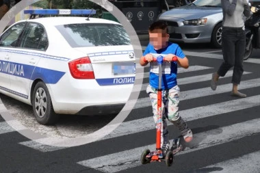 DEČAKU (12) AMPUTIRANA NOGA! Vozio električni trotinet, pa udario u kamion kod Vranja!