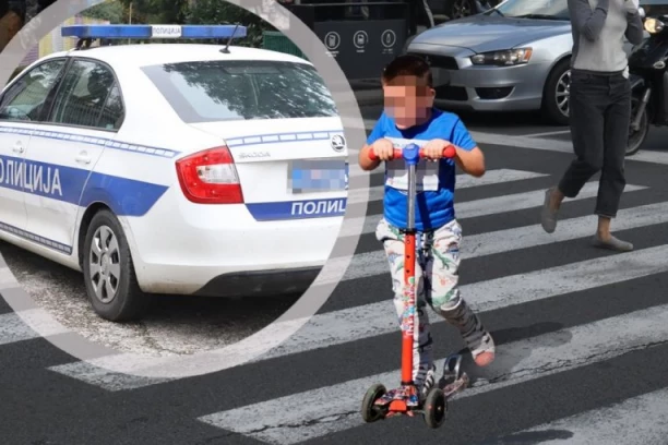 MALOLETNIK OBORIO PEŠAKA ELEKTRIČNIM TROTINETOM! Policija odmah reagovala - OVA KAZNA MU JE USLEDILA!