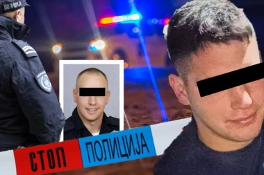 BUŠIO GUME POLICIJI, POKUŠAO DA IM DEMOLIRA AUTO! Novi detalji o napadaču iz Mionice koji je mačetom isekao ruku policajcu!