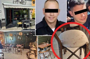 "KRV JE ŠIKLJALA IZ NJEGA I SAMO SE SRUŠIO!" Vlasnik kafića u koji se sklonio policajac ISEČEN MAČETOM opisao horor za Republiku! (FOTO)