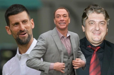 ŽAN-KLOD VAN DAM UHVAĆEN SA TONIJEM BIJELIĆEM, a Novak Đoković odmah REAGOVAO! HIT! (FOTO)