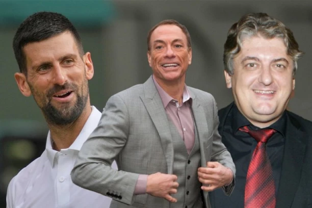 ŽAN-KLOD VAN DAM UHVAĆEN SA TONIJEM BIJELIĆEM, a Novak Đoković odmah REAGOVAO! HIT! (FOTO)