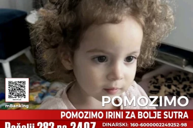 Pomozimo Irini slanjem 283 na 2407