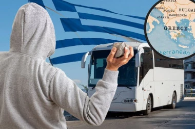 DA NIJE BILO NJEGA, NE BISMO BILI ŽIVI! Ispovest srpskih putnika koji su preživeli horor u kamenovanom autobusu u Grčkoj: Lice mi je isečeno...
