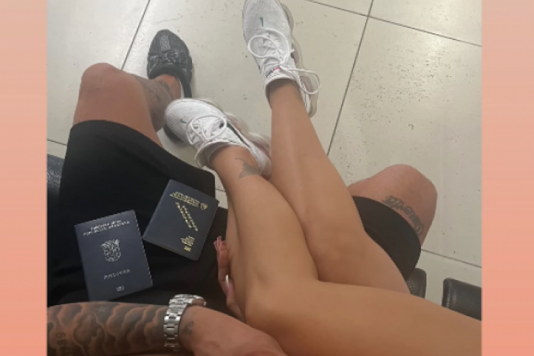 Aneli Ahmić i Luka Vujović Instagram