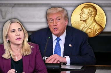 KOMŠIĆ I BEĆIROVIĆ NE MOGU DA SE VADE! "Minirali" Željkinu nominaciju Trampa za Nobelovu nagradu i sada su u problemu