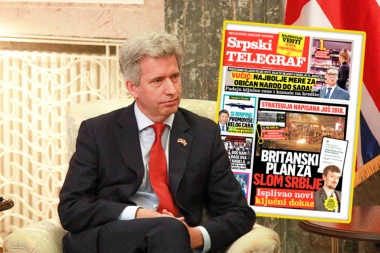 BRITANSKI AMBASADOR UDARIO NA SRPSKI TELEGRAF! Istina boli: Edvard Ferguson dokazao da smo sve tačno napisali!