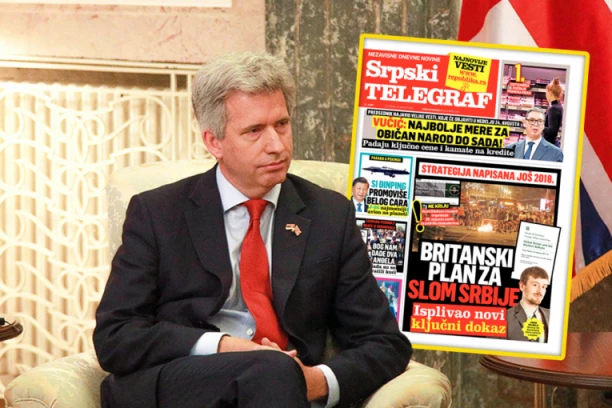 BRITANSKI AMBASADOR UDARIO NA SRPSKI TELEGRAF! Istina boli: Edvard Ferguson dokazao da smo sve tačno napisali!