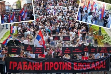 SRBIJA PROTIV BLOKADA! Sutra od 18:30 opštenarodni skupovi u čak 100 gradova i opština - STOP NASILJU!
