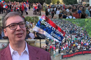 OVO SU NAJLEPŠE SLIKE SA SKUPA PROTIV BLOKADA! Preko 70.000 ljudi ustalo protiv višemesečnog maltretiranja! (FOTO, VIDEO)