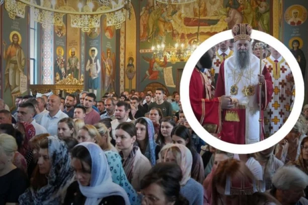 NEMA VEĆE ZARAZE OD ČOVEKA ZARAŽENOG GORDOŠĆU, SAMOLJUBLJEM I EGOIZMOM: Patrijarh Porfirije služio liturgiju u Železniku i poučio vernike o pravom putu