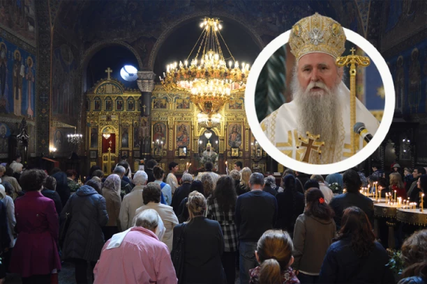 ZBOG NEDOLIČNOG PONAŠANJA NARODA, MITROPOLIT JOANIKIJE PREKINUO BESEDU: "Sve su naučili, a u crkvu ulaze kao pagani i nekršteni" (VIDEO)