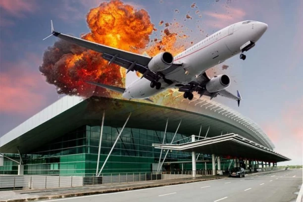 PAKLENI LET RUSKIH PUTNIKA! Aerodromi zatvoreni, LJUDI U PANICI - pilot doneo odluku u trenutku dok padaju bombe!