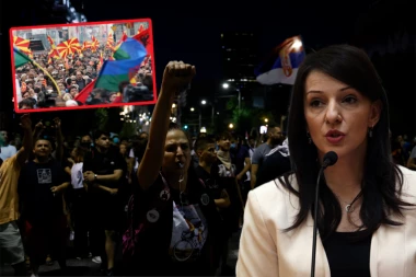 MARINIKA HOĆE RASPAD SRBIJE, PRIZIVA PAKLENI MAKEDONSKI SCENARIO! Blokaderi u ratu protiv sopstvene države!