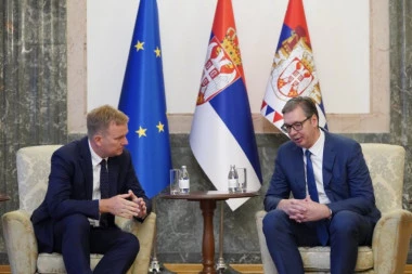 VUČIĆ SA SORENSENOM: Suštinski važno da se dijalog vrati na zaštitu prava naših građana na KiM! (FOTO)