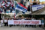 VELIČANSTVENO! Građani protiv blokada se sutra okupljaju u više od 120 mesta u Srbiji: Očekuje se oko 130.000 ljudi na ulicama