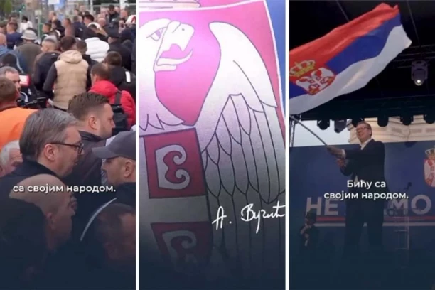 NEMAM NIŠTA VAŽNIJE OD OTADŽBINE! Vučić: "Za Srbiju sam dao sve što sam mogao, biću uz svoj narod" (VIDEO)