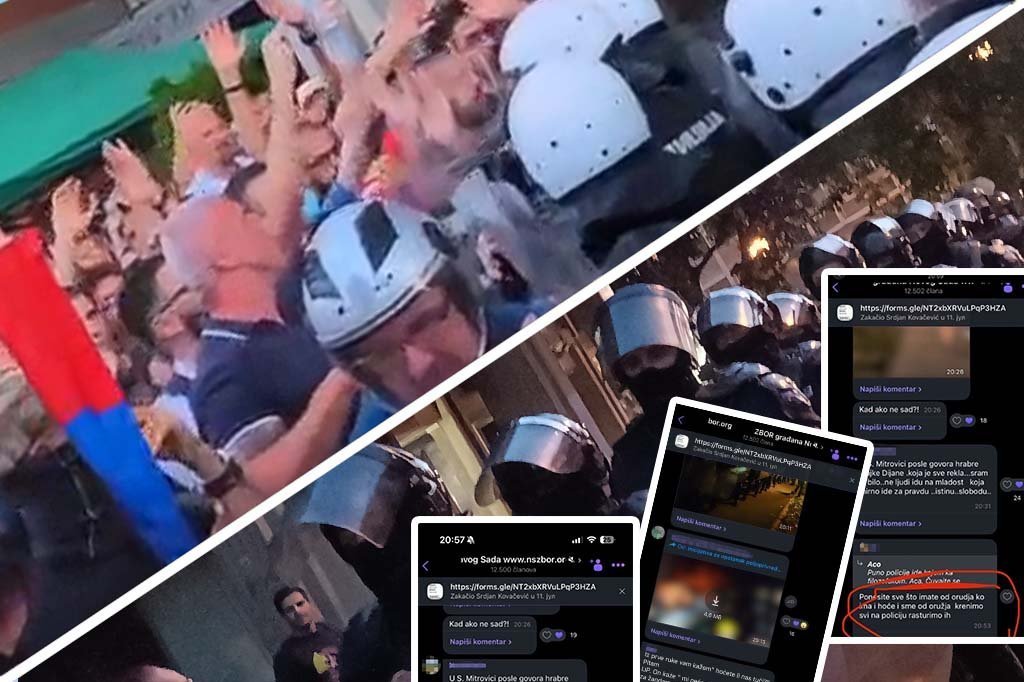 "PONESITE SVE ŠTO IMATE"! Šok prepiska blokadera u Novom Sadu: "KRENIMO SVI NA POLICIJU"! (FOTO)