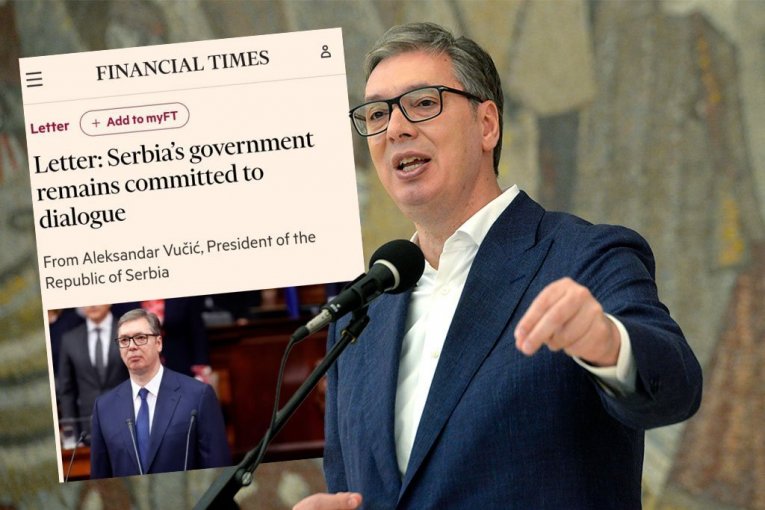 REČI ALEKSANDRA VUČIĆA PROČITAO JE CEO SVET! Predsednik Srbije za Fajnenšel tajms - jasno i s čvrstim stavom!