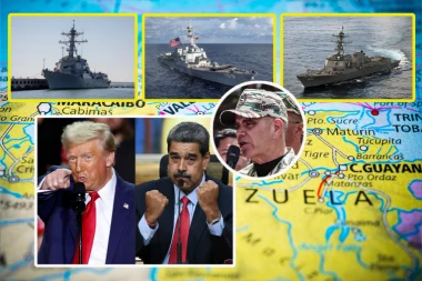 MADURO IZVEO BRODOVE I DRONOVE NA TRAMPA! Karibi pred eksplozijom! Stižu američki razarači i podmornica!