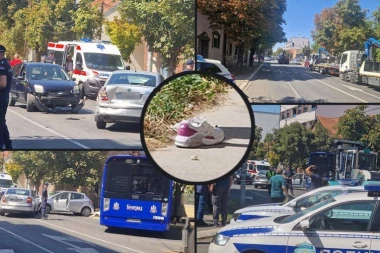 UBIO DEVOJČICU, UDARIO TRI VOZILA I STAMBENI OBJEKAT! Kako je došlo do stravične nesreće u Zemunu? DETE NASTRADALO, A TRUDNICA TEŠKO POVREĐENA! (FOTO, VIDEO)