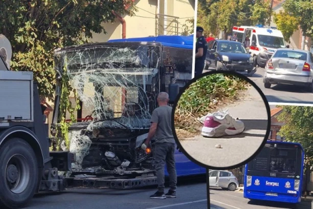 "AUTOBUS JE IZAŠAO IZ GARAŽE DA SE UKLJUČI U SAOBRAĆAJ" Oglasio se GSP povodom nesreće u Zemunu u kojoj je POGINULO DETE!