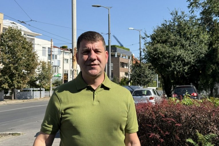 Ivan Marinković na snimanju profla