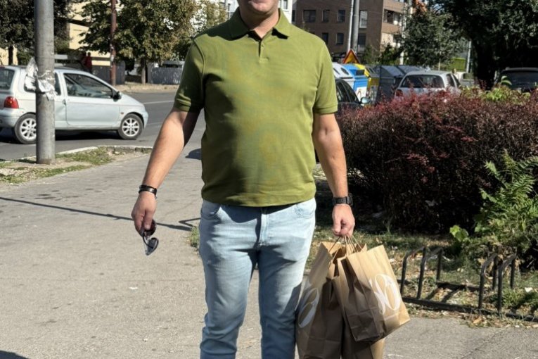 Ivan Marinković na snimanju profla