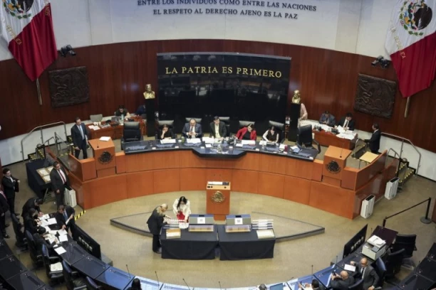 BRUTALNA TUČA U MEKSIČKOM SENATU! Dok je svirala himna, pali prvi udarci, a onda je sukob prerastao u KRVNIČKO PESNIČENJE! (VIDEO)