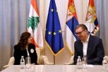 VUČIĆ PRIMIO U OPROŠTAJNU POSETU AMBASADORKU LIBANA: "Posebno cenimo vaš dosledan stav u poštovanju teritorijalnog integriteta Srbije! (FOTO)