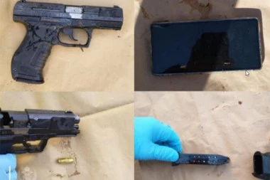 OVO JE PIŠTOLJ SPREMAN ZA LIKVIDACIJU KOJI JE PRONAĐEN KOD SRBINA! Muškarac u Podgorici sa metkom u cevi čekao žrtvu! (FOTO)